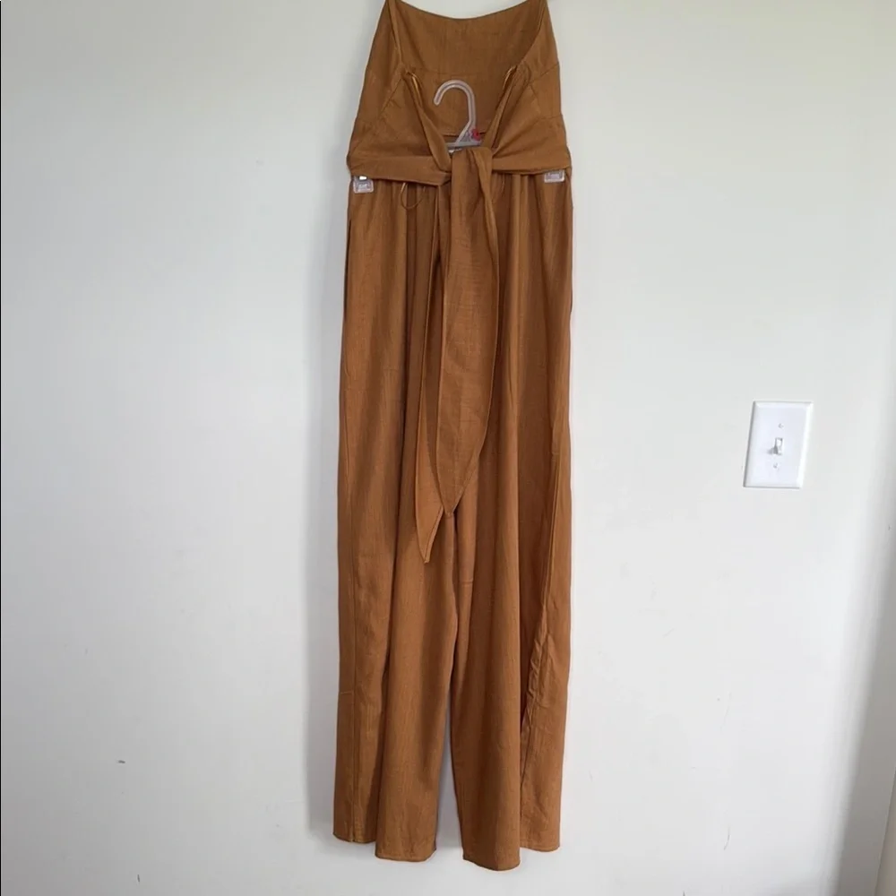 New Francesc’as Brown Women's Jumpsuit - Picture 3 of 11